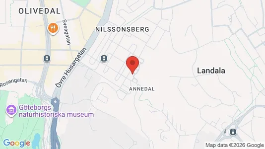 Lägenheter att hyra i Göteborg Centrum - kort over placeringen