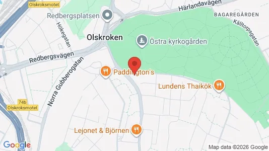 Lägenheter att hyra i Örgryte-Härlanda - kort over placeringen