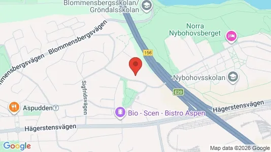 Lägenheter att hyra i Söderort - kort over placeringen