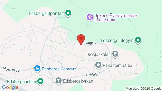 Lägenheter att hyra i Sollentuna - kort over placeringen