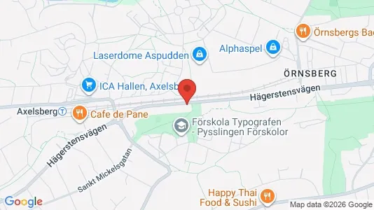 Lägenheter att hyra i Söderort - kort over placeringen
