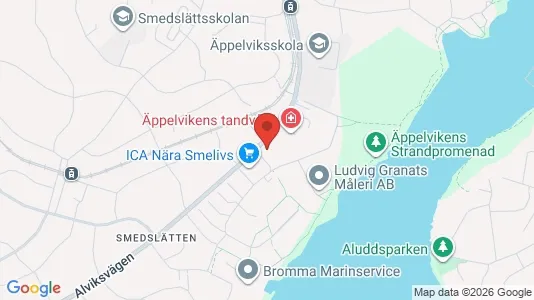 Lägenheter att hyra i Västerort - kort over placeringen