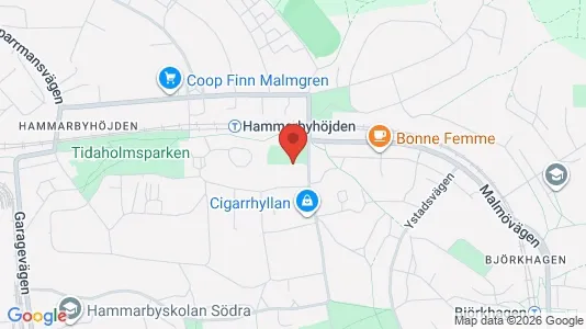 Lägenheter att hyra i Söderort - kort over placeringen