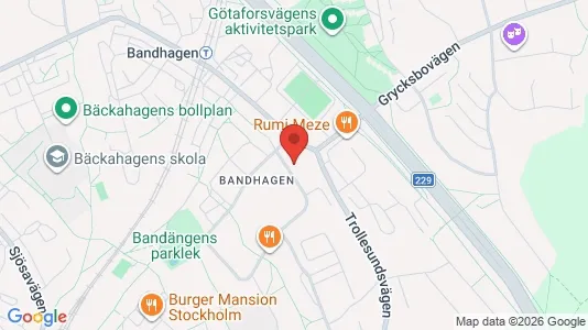 Lägenheter att hyra i Söderort - kort over placeringen