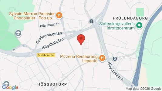 Lägenheter att hyra i Majorna-Linné - kort over placeringen