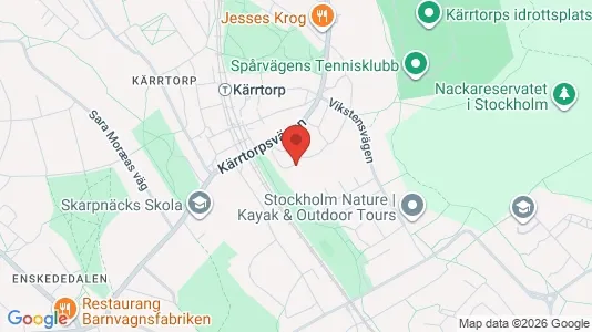 Lägenheter att hyra i Söderort - kort over placeringen