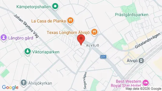 Lägenheter att hyra i Söderort - kort over placeringen