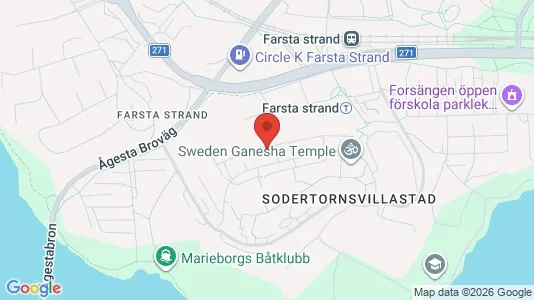 Lägenheter att hyra i Söderort - kort over placeringen