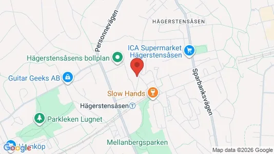 Lägenheter att hyra i Söderort - kort over placeringen