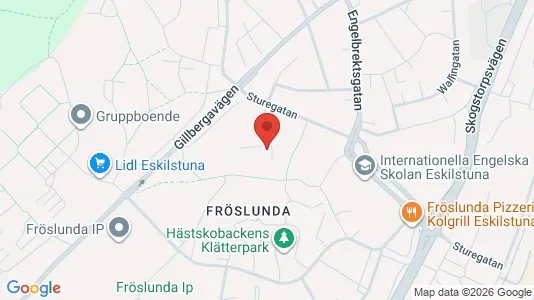 Lägenheter att hyra i Eskilstuna - kort over placeringen