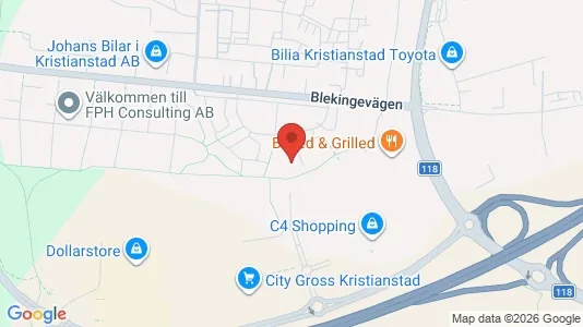 Lägenheter att hyra i Kristianstad - Bild från Google Street View