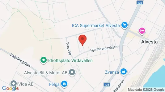 Lägenheter att hyra i Alvesta - Bild från Google Street View