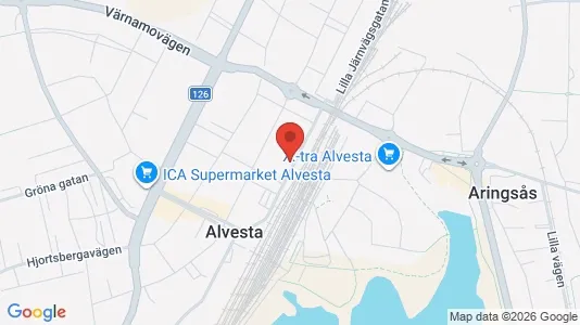 Lägenheter att hyra i Alvesta - Bild från Google Street View