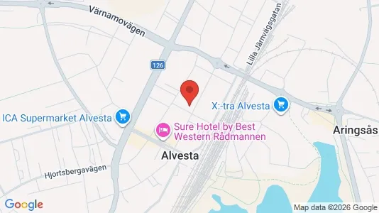 Lägenheter att hyra i Alvesta - Bild från Google Street View