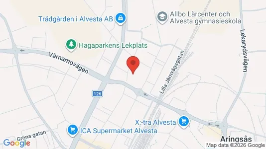 Lägenheter att hyra i Alvesta - Bild från Google Street View