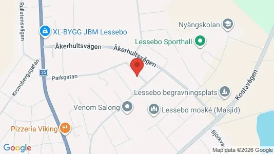 Lägenheter att hyra i Lessebo - Bild från Google Street View