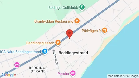 Lägenheter att hyra i Trelleborg - kort over placeringen
