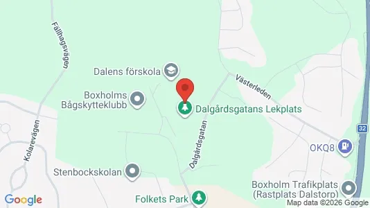 Lägenheter att hyra i Boxholm - kort over placeringen