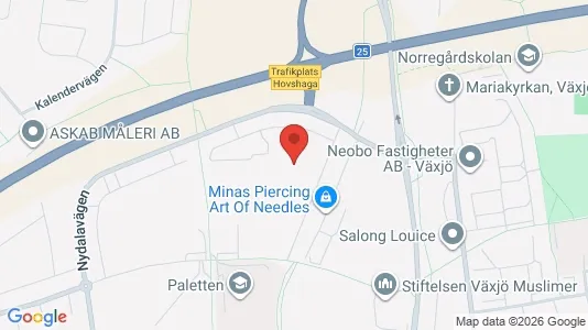 Lägenheter att hyra i Växjö - Bild från Google Street View