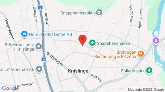 Lägenheter att hyra i Östra Göinge - kort over placeringen