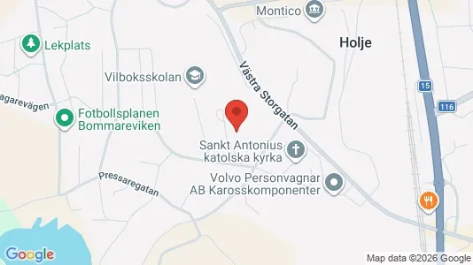 Lägenheter att hyra i Olofström - kort over placeringen
