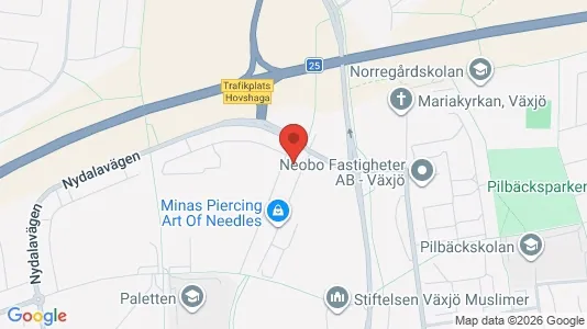 Lägenheter att hyra i Växjö - Bild från Google Street View