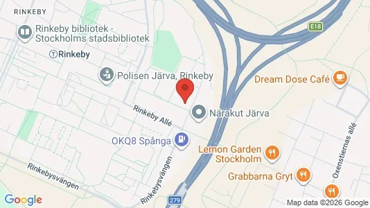 Lägenheter att hyra i Västerort - kort over placeringen