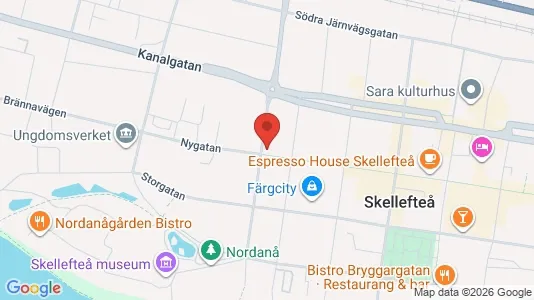 Lägenheter att hyra i Skellefteå - Bild från Google Street View