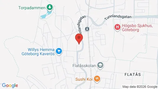 Lägenheter att hyra i Askim-Frölunda-Högsbo - kort over placeringen