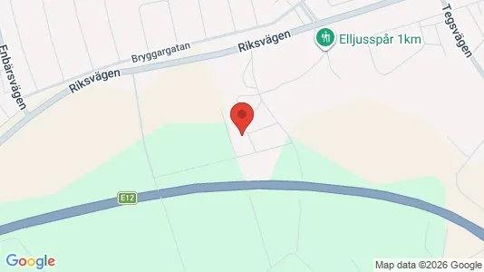 Lägenheter att hyra i Umeå - kort over placeringen