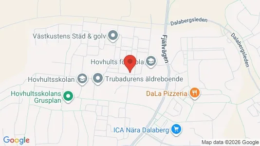 Lägenheter att hyra i Uddevalla - kort over placeringen