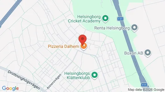 Lägenheter att hyra i Helsingborg - kort over placeringen
