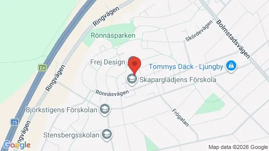Lägenheter att hyra i Ljungby - Bild från Google Street View