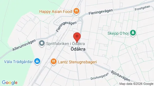 Lägenheter att hyra i Helsingborg - kort over placeringen