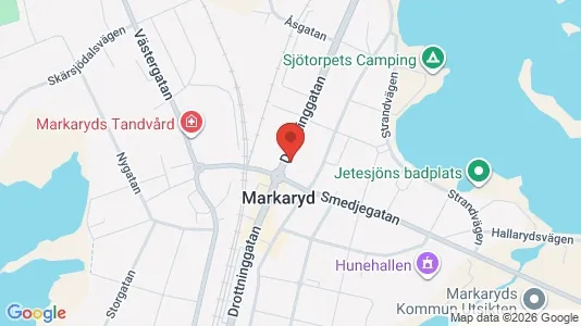 Lägenheter att hyra i Markaryd - Bild från Google Street View