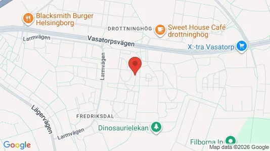 Lägenheter att hyra i Helsingborg - kort over placeringen