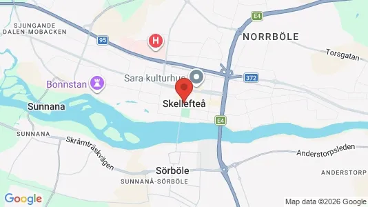 Radhus att hyra i Skellefteå - Bild från Google Street View