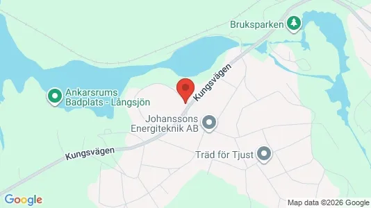 Lägenheter att hyra i Västervik - kort over placeringen