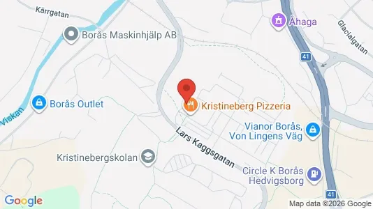 Lägenheter att hyra i Borås - kort over placeringen