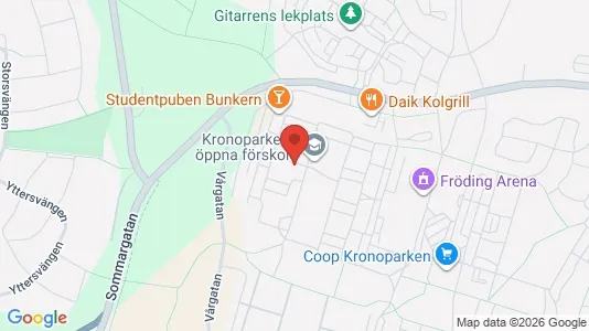 Lägenheter att hyra i Karlstad - kort over placeringen