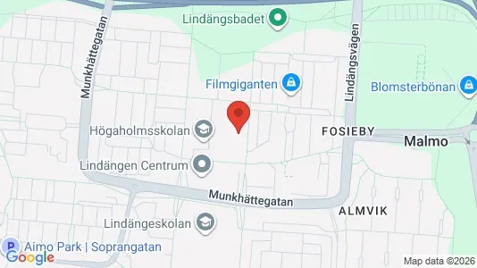 Lägenheter att hyra i Fosie - kort over placeringen