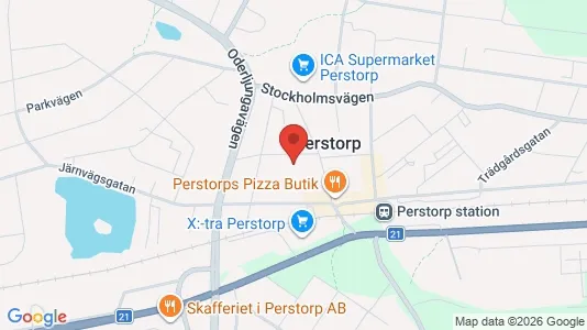 Lägenheter att hyra i Perstorp - kort over placeringen
