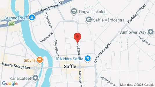 Lägenheter att hyra i Säffle - Bild från Google Street View