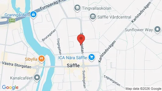 Lägenheter att hyra i Säffle - Bild från Google Street View