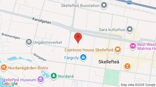Lägenheter att hyra i Skellefteå - Bild från Google Street View
