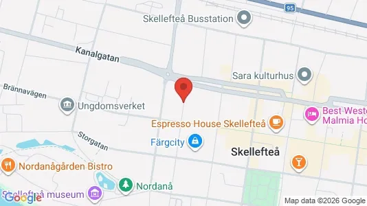 Lägenheter att hyra i Skellefteå - Bild från Google Street View