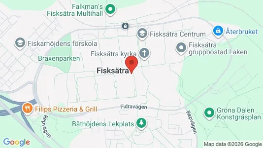 Lägenheter att hyra i Nacka - kort over placeringen