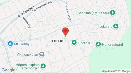 Lägenheter att hyra i Lund - kort over placeringen