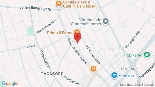Lägenheter att hyra i Helsingborg - kort over placeringen