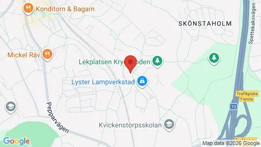 Lägenheter att hyra i Söderort - kort over placeringen